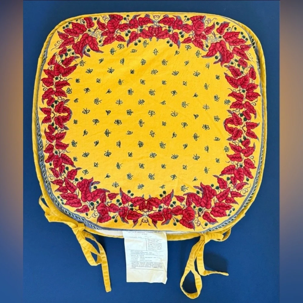 4 pcs Williams Sonoma Dining Chair Cushion Covers